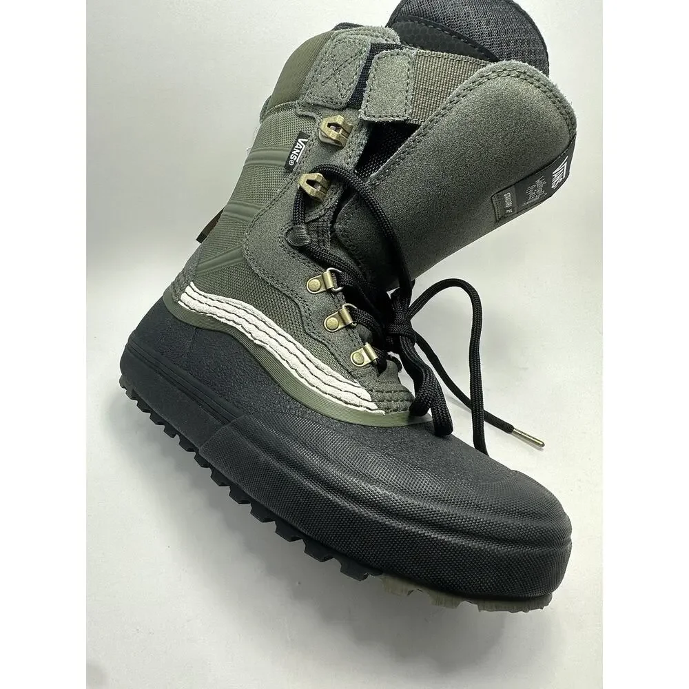 Vans Standard XF Snow MTE Boots Size 8.5 Mens Green Nyvelt Grapeleaf